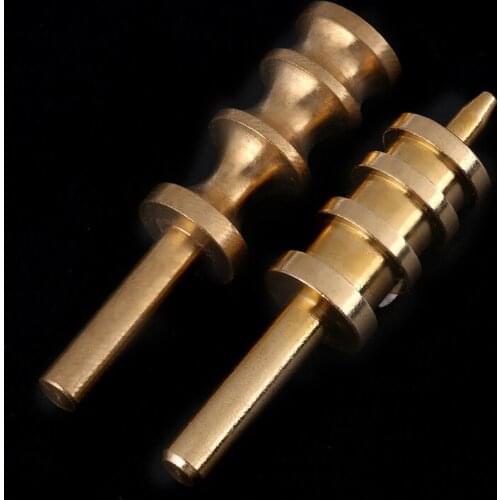 Leather Craft Pure Brass Leather Edge Decorate Tool Ideal For DIY Leather Craft Lover 3 Groove