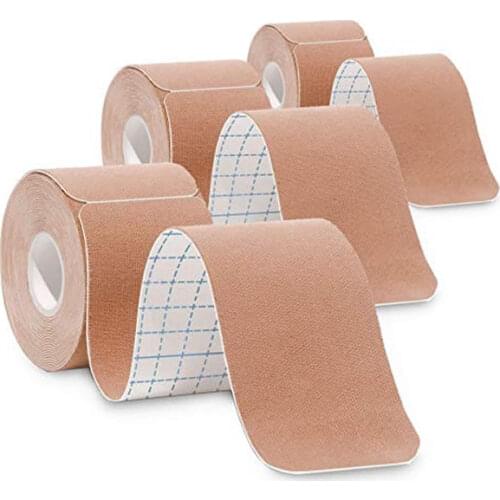 3/6 Rolls Precut Kinesiology Tape Elastic Therapeutic Sports Tape for Shoulder Knee Elbow Ankle Waterproof Breathable Latex Free
