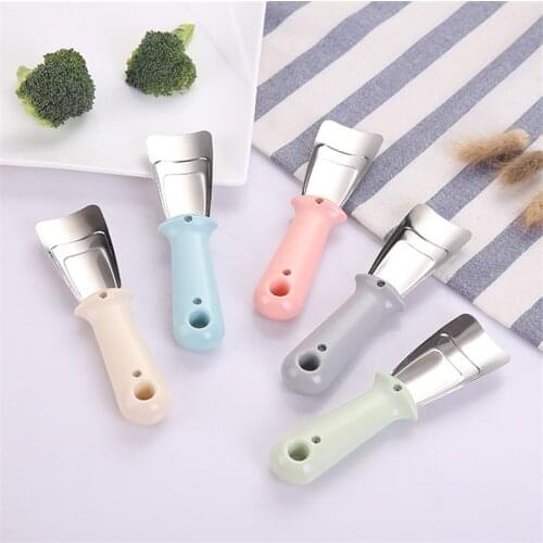 Refrigerator Freezer Ices Remover Household Defrosting Kitchen Deicers Scraper Stainless Steel Deicing Shovel Kitchen Tools