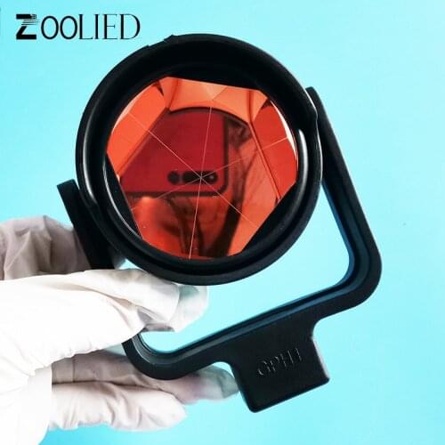 360 Degree Mini Copper Prism GPH1Effective Diameter 65mm With Metal Holder Prism Constant 34.4 For Land Surveying Total Station