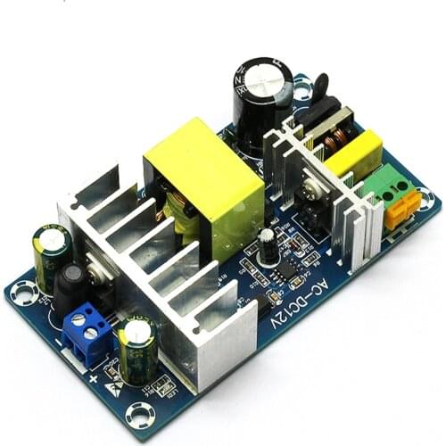 AC-DC Power Supply Module with Indicator Light 100W Switch Power Supply Board Input AC 85 ~ 265v 50/60HZ,Output DC 12V,6-8A