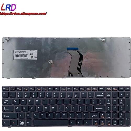 New Original US English Keyboard for Lenovo B570 B570e B575 B575e B580 B590 Z570 Z575 V570 V570C V575 V580 Laptop 25200988