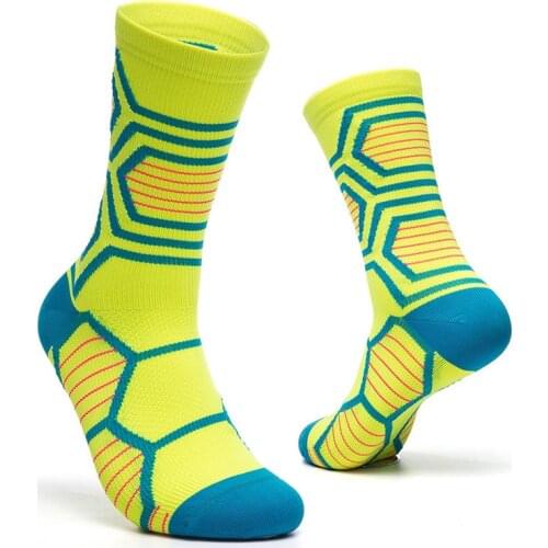 New Unisex Cycling Socks Men Outdoor Mount Sports cotton profession Road Bike Footwear For Running Basketball compression Socks