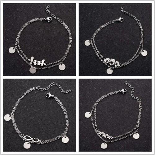Oly2U Bracelets With Charms
