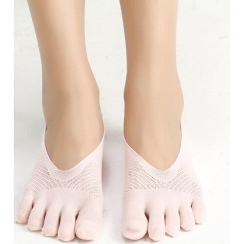 Orthopedic Compression Socks Womens Toe Socks Ultra Low Cut Liner with Gel Tab Breathable Personal Health Care TK-ing