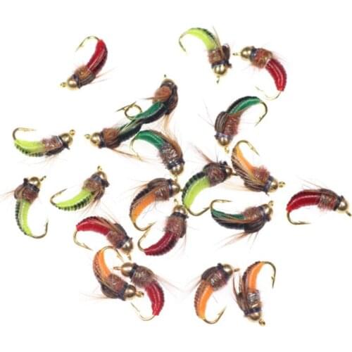 6Pcs/Set Insects Flies Fly Fishing Lures Bait High Carbon Steel Hook Fish Tackle With Super Sharpened Crank Hook Tackle