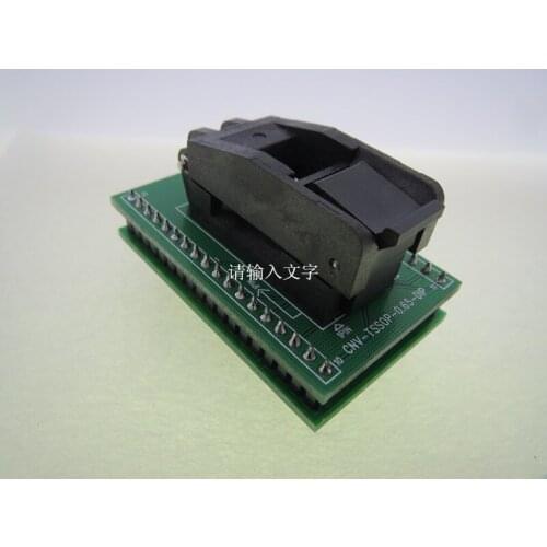 Clamshell 100%New&Original IC51-0202-779 SSOP20-DIP20 0.65MM IC Burning seat Adapter testing seat Test Socket test bench