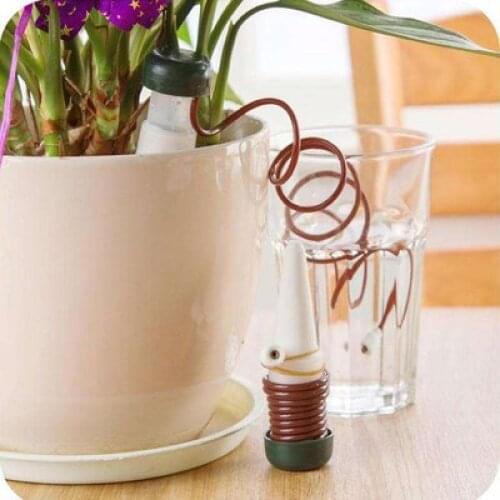 2pcs Self Watering Spikes Automatic Drip Irrigation Plants Water Vegetable Garden for Terrace Flowers Garden Sprinkler Garden