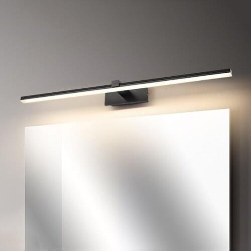 Nordic bathroom Light 40cm/50cm 9W/12W AC90-260V Wall Mounted Industrial Lamp Vantity Cosmestic Lighting Waterproof