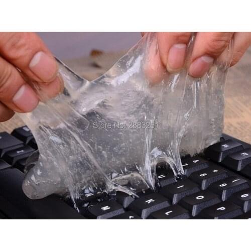 Car styling Magic Cleaning Compound Gel Super Soft Sticky Dust for Land Rover discovery 2 3 4 freelander 1 2 a9 a8 accessories