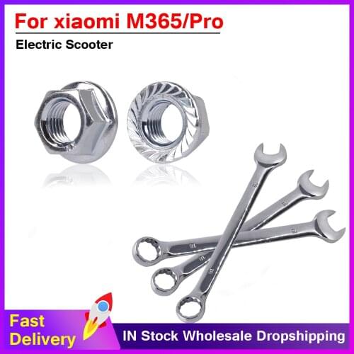 2PCS Front Wheel Motor Screw Parts For XIAOMI MIJIA M365 M365 Pro Electric Scooter With wrench tool Accessories