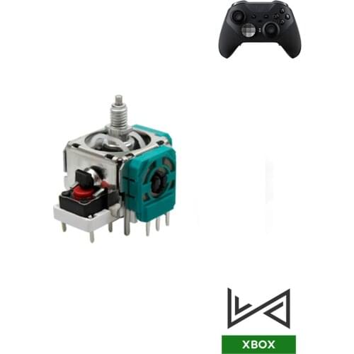 30pcs/Lots Repair Part 3D Analog Stick For Xbox Elite Series 2 Controller Rocker Sensor Module Joystick Potentiometer Thumbstick