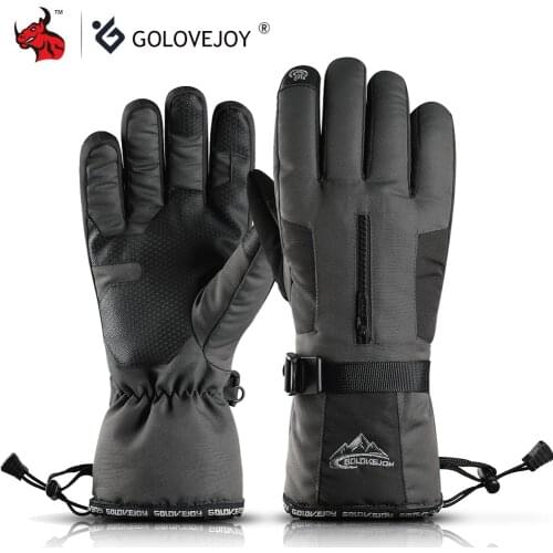 Winter Motorcycle Gloves Waterproof Cycling Gloves Windproof Outdoor Sport Ski Gloves Moto Motorcycle Warm Glove