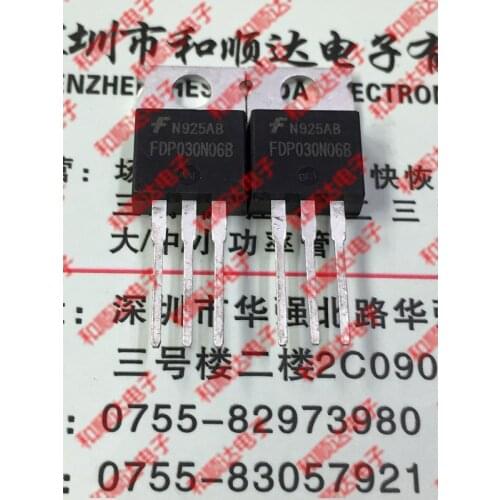 10pcs/lot FDP030N06B New stock TO-220 60V 138A