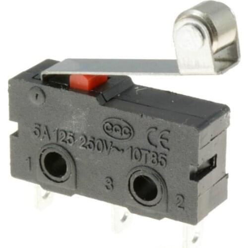5 x Roller Lever Actuator Microswitch SPDT 5A Micro Switch