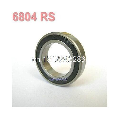 6804 2RS Si3N4 Ceramic Ball Bearing Rubber Sealed 61804 Bike Part 20x32x7mm