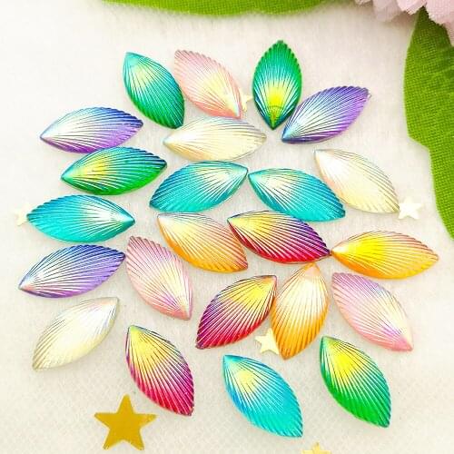 DIY 80pcs Colorful Mixed Color Shell Pattern. Horse Eye Resin Diamond Rhinestone, Scrapbook Wedding Decoration
