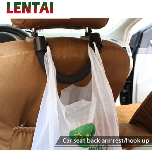 LENTAI For Opel astra h j g insignia vectra c corsa Alfa Romeo 159 147 Lifan Saab 1PC Car Seat Back Headrest Holder Safty Handle