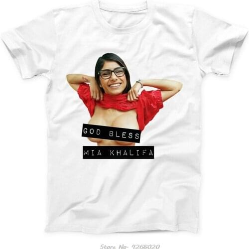Mia Khalifa Porn Star Funny Mens Joke T-Shirt Birthday Gift Tee Unisex Tshirt Men Cotton T Shirt Hip Hop Tees Harajuku