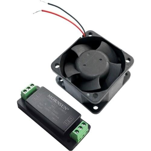 Maytech DC-DC Convertor Input 18-75V Output 12V 2500mA UBEC Module 20W Cooling Fan Comb for VESC Controller