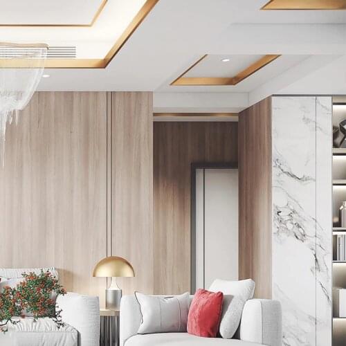 Gold Waistline Stickers Self Adhesive Wall Decal Waterproof Tile Wall Gap Seal Strip Tape Floor Tile Beauty Stitching Wallpaper