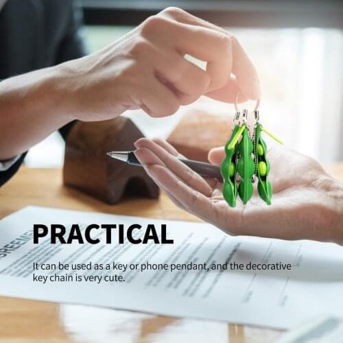 New Cute Funny Beans Squeeze Toys Adult Anti-Stress Relief Anxiety Infinite Squeeze Toy Keychain Children Gift Toy