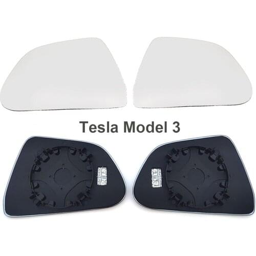 HOT Tesla Heated Side Mirror Glass for Seat Sharan Wing Rearview mirror rear view For Tesla Model 3