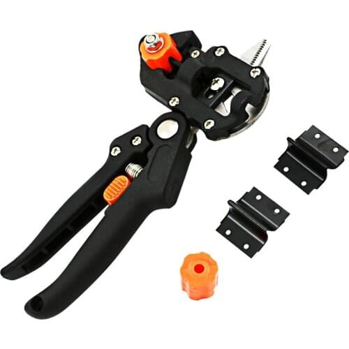 Professional Fruit Bonsai Tree Grafting Tools Secateurs Scissors Vaccination Knife Cutting Pruner Garden Tools with 2 Blades