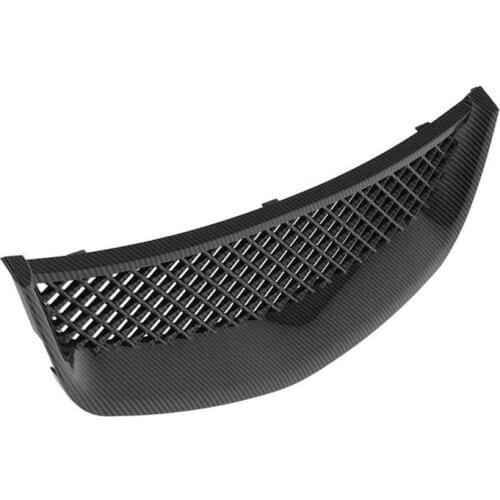 Grills Front surround Front Bumper Mesh Grille Carbon Fiber Style Grill Fit for Honda Civic 2/4 Door 2001-2003 car