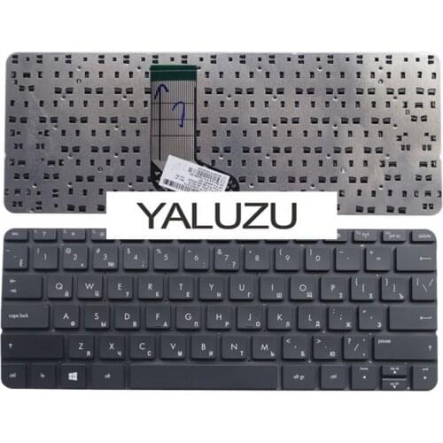 YALUZU Russian laptop Keyboard for HP ENVY X2 11-G000 X2 11-G100 RU layout black and new without frame keyboard