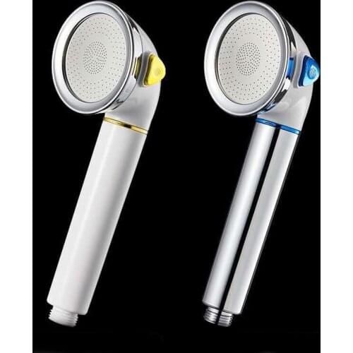 Faucet Accessory 3 Functions Adjustable High Pressure Water Saving SPA Eco Friendly Bathroom Hand Held Shower Head