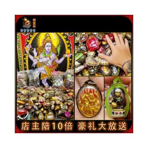 Thai amulet authentic Baccarat Buddha Thai Pavilion owner Fox Fairy Chongdila Hoover Gift pendant