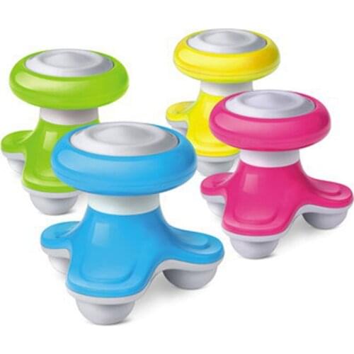 USB Mini Massager Vibrator Body Foot Massage Body Care Relax Plastic Triangle Massager Women Men Anti Stress Vibration Massage