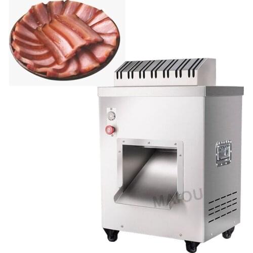 Vertical commercial meat cutter for fresh meat vegetable slices cut silk Stainless steel meat slicer