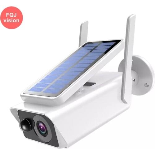 1080P Wifi Security Camera Outdoor Low Power Solar Panel Home Waterproof Video Surveillance Night Vision WIFI CCTV Bullet Camera