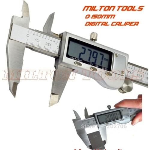 High precision 0-150mm metal casing digital caliper vernier caliper gauge micrometer