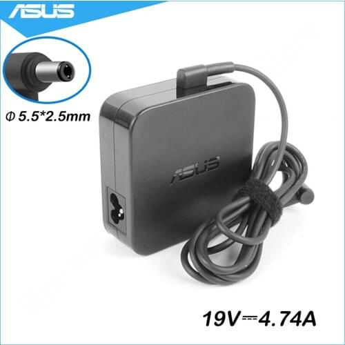 Laptop Charger 19V 4.74A 90W 5.5*2.5mm AC Adapter Power For Asus K55N K53E K52F K50IJ K52J K53 X42EI X550DP X550Z X450VC X55VD