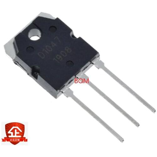5PCS 2SD1047 TO-247 D1047 TO-3P POWER TRANSISTORS new and original IC