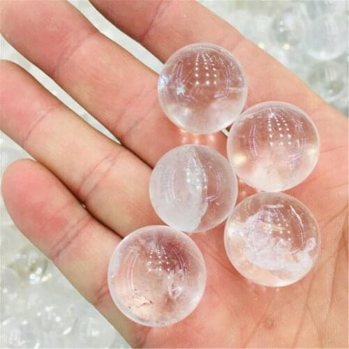 5pc Natural Crystal quartz crystal ball home decoration natural stone cutting and polishing