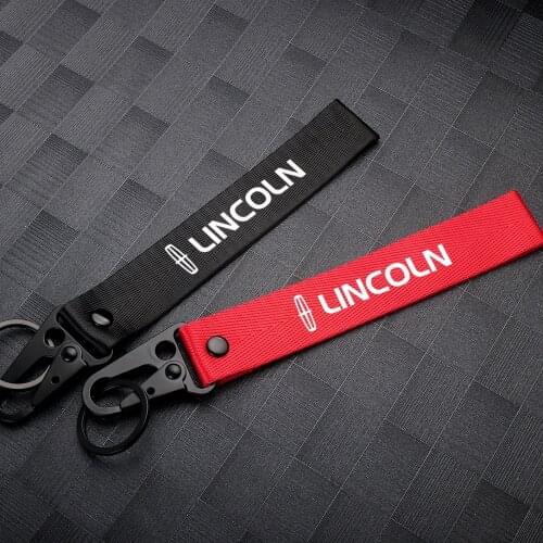 Car Styling Keyring Key Fob Key Chain Keychain Decoration For Lincoln Continental Navigator Aviator Corsair MKZ MKC MKT MKX MKS
