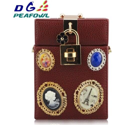 DG PEAFOWL Women's Black Bags