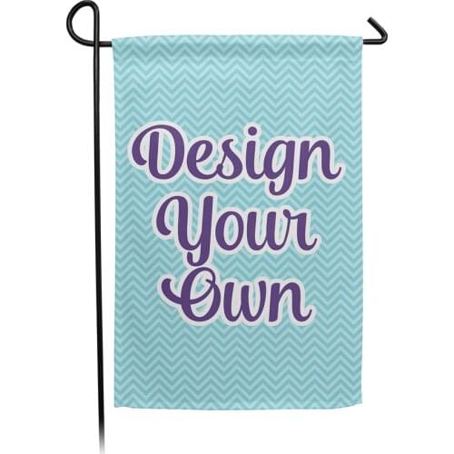 Design Your Own Garden Flag 12x18inch Polyester Any Logo Print Outdoor Sports 30X45CM Banner,Free Shipping