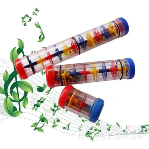 Rainmaker Rain Stick Musical Toys For Toddler Hand Shaking Music Toy Early Education Instrument Toy Popular For Baby Kids