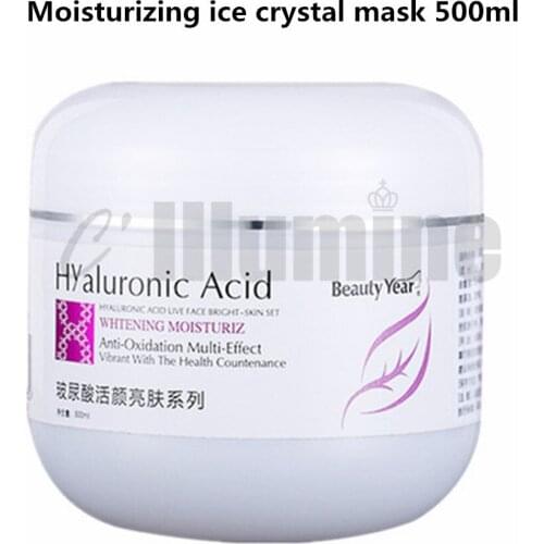 Hyaluronic Acid Moisturizing Ice Crystal Mask 500ml Anti Wrinkles Firming Anti Aging