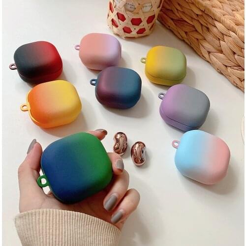 Gradient Frosted Case For Galaxy buds Pro PC Hard Shell Wireless Bluetooth Earphone Case For Samsung Galaxy buds Pro Funda Box
