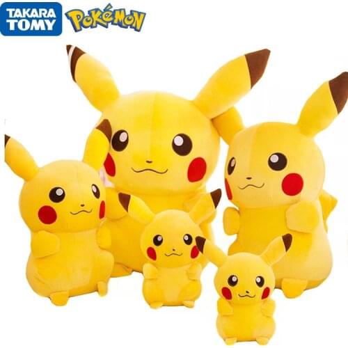 20-55cm Pokémon Plush Toy Cartoon Character Doll TOMY Pokemon Plush Stuffed Toy Cartoon Anime Figures plush Dolls Kids Gifts