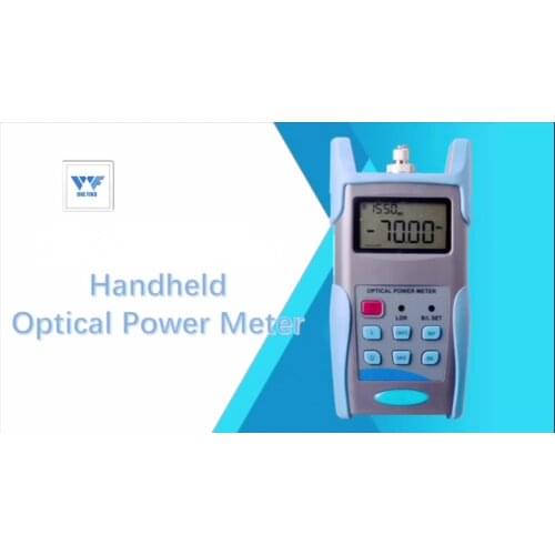 JW3216 Handheld Optical Power Meter WITH 1310,1490,1550,1625nm PON Fiber Optic Power Metrer Price