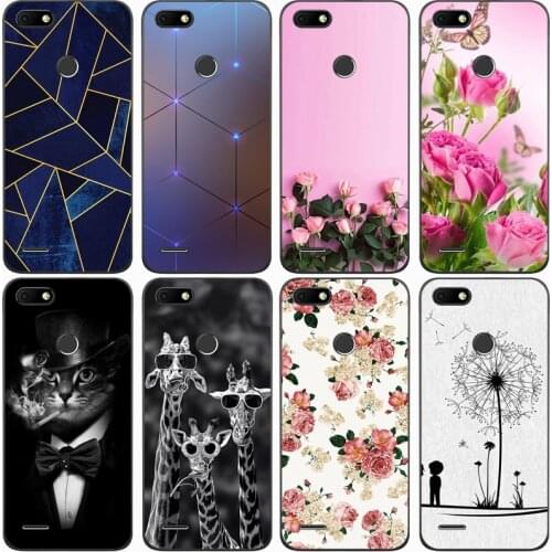 Fashion Soft silicone TPU Back Cover For BQ 5514L STRIKE POWER Phone Funda Case For BQ 5514L Strike Power Cute Cartoon Case