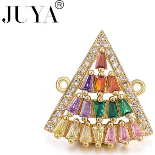 JUYA Diy colored little girl sheep Charm Bracelet For Women Girl Clear Cubic Zirconia Bracelets Adjustable friendship bracelets