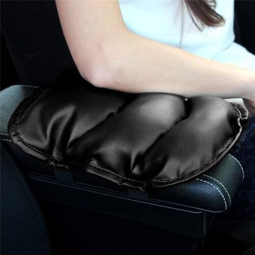 OUIO Car Arm Rest Cushion Pad Organizer Mat Auto For Inifiniti Kia Rio 3 K2 Sportage Ceed Ford Fiesta Mondeo Suzuki Accessories